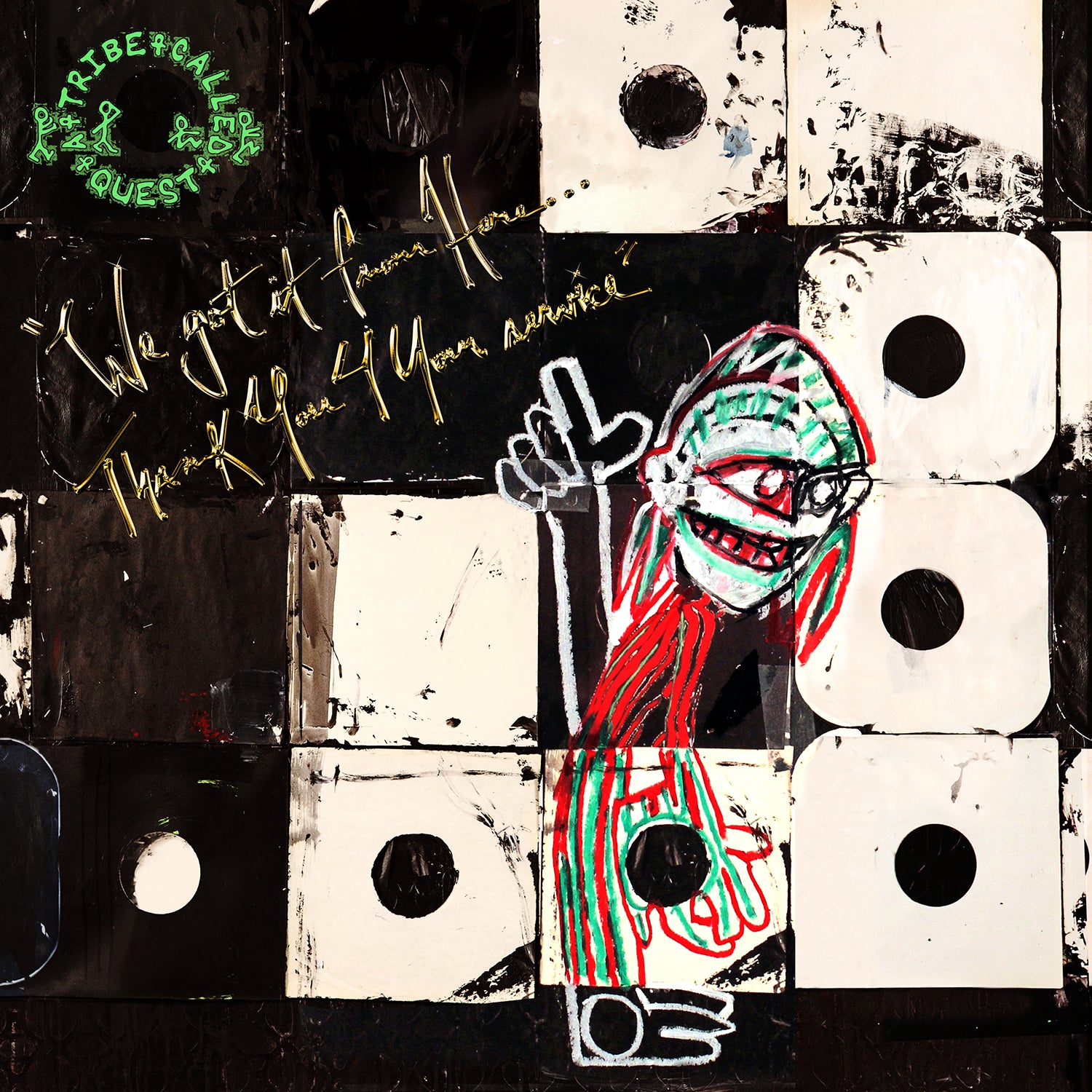 Image of Artwork for A Tribe Called Quest's We got it from Here... Thank You 4 Your service (CD)