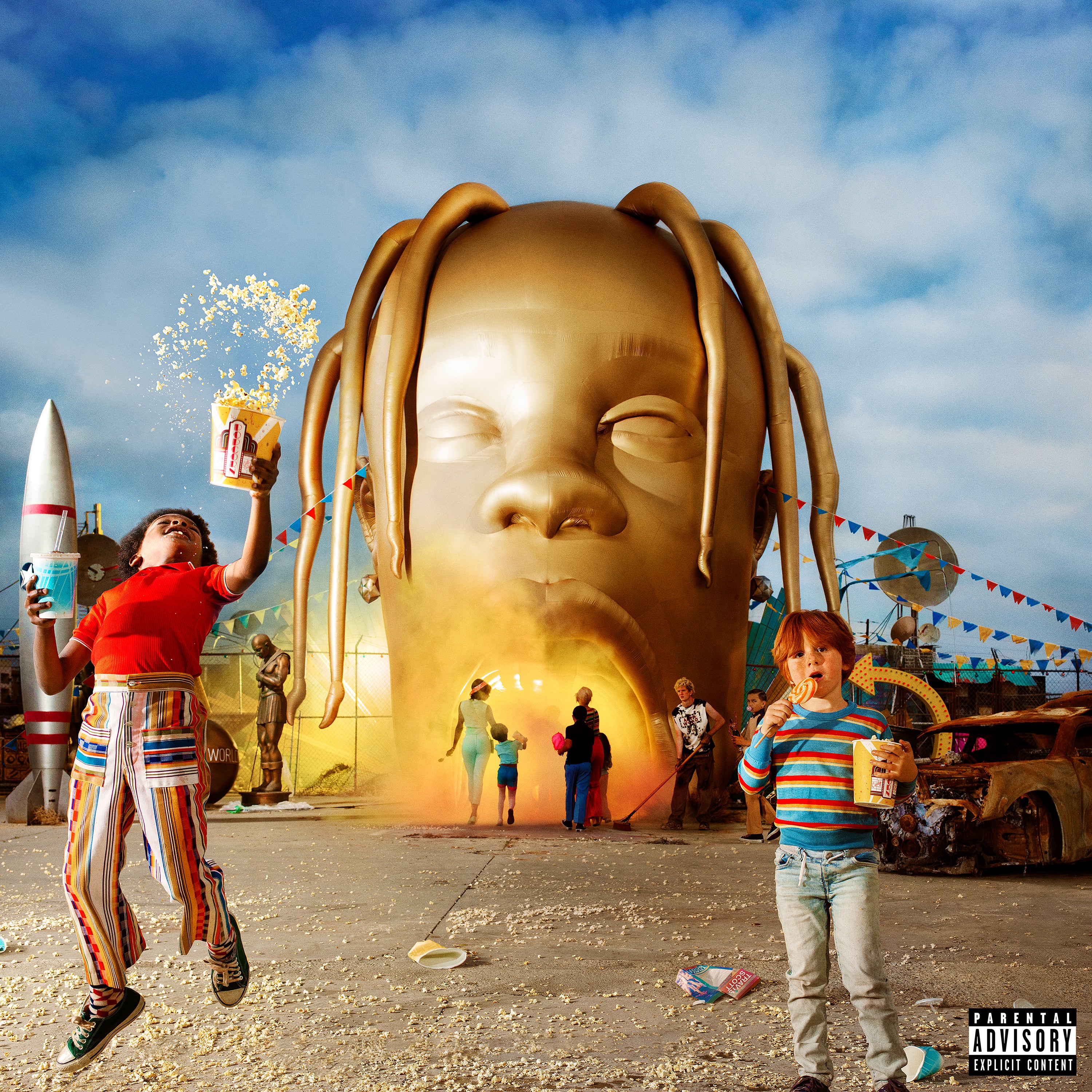 Image of Artwork for Travis Scott's ASTROWORLD (CD)