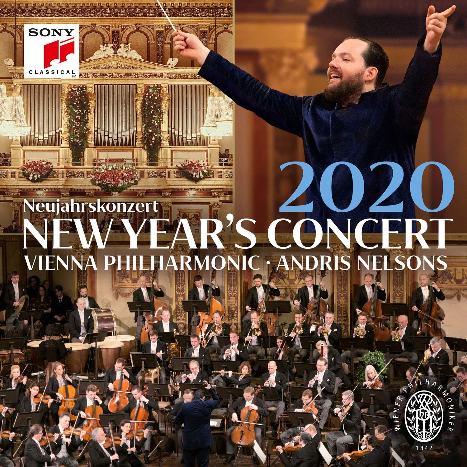Image of Artwork For  - Neujahrskonzert 2020 / New Year's Concert 2020 / Concert du Nouvel An 2020 (Andris Nelsons & Wiener Philharmoniker)