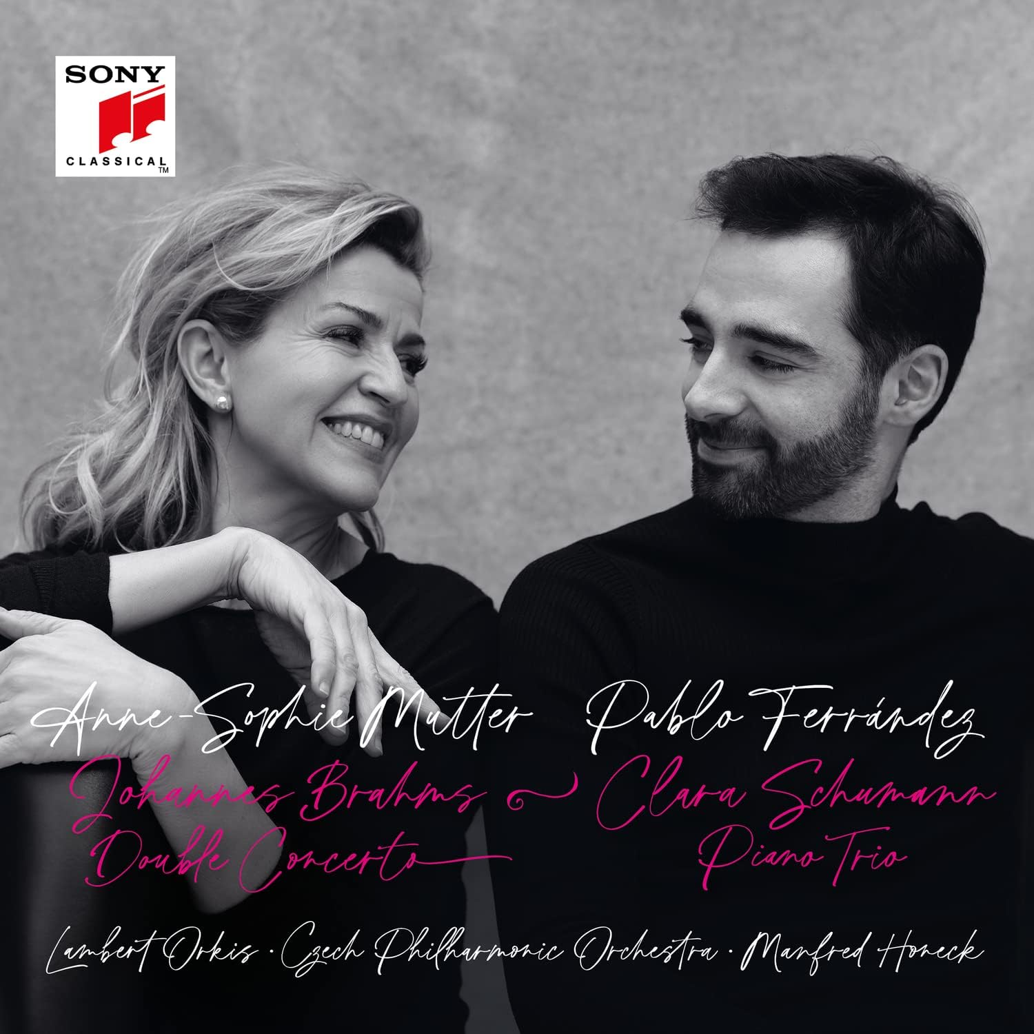 Image of Artwork For  - Brahms: Double Concerto & C. Schumann: Piano Trio (Anne-Sophie Mutter & Pablo Ferrández)