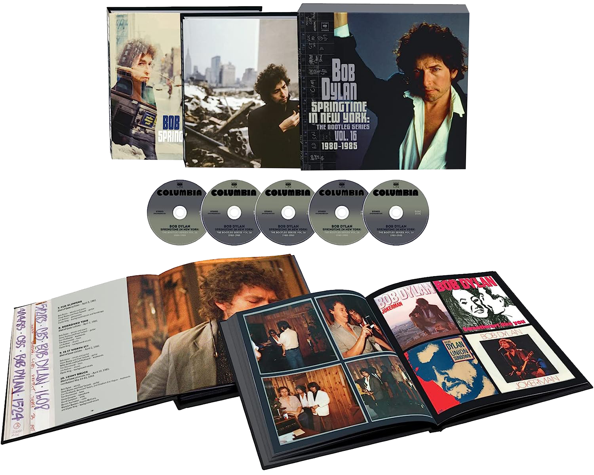 Image of Artwork for Bob Dylan's Springtime In New York: The Bootleg Series Vol. 16 (1980-1985) (CD)