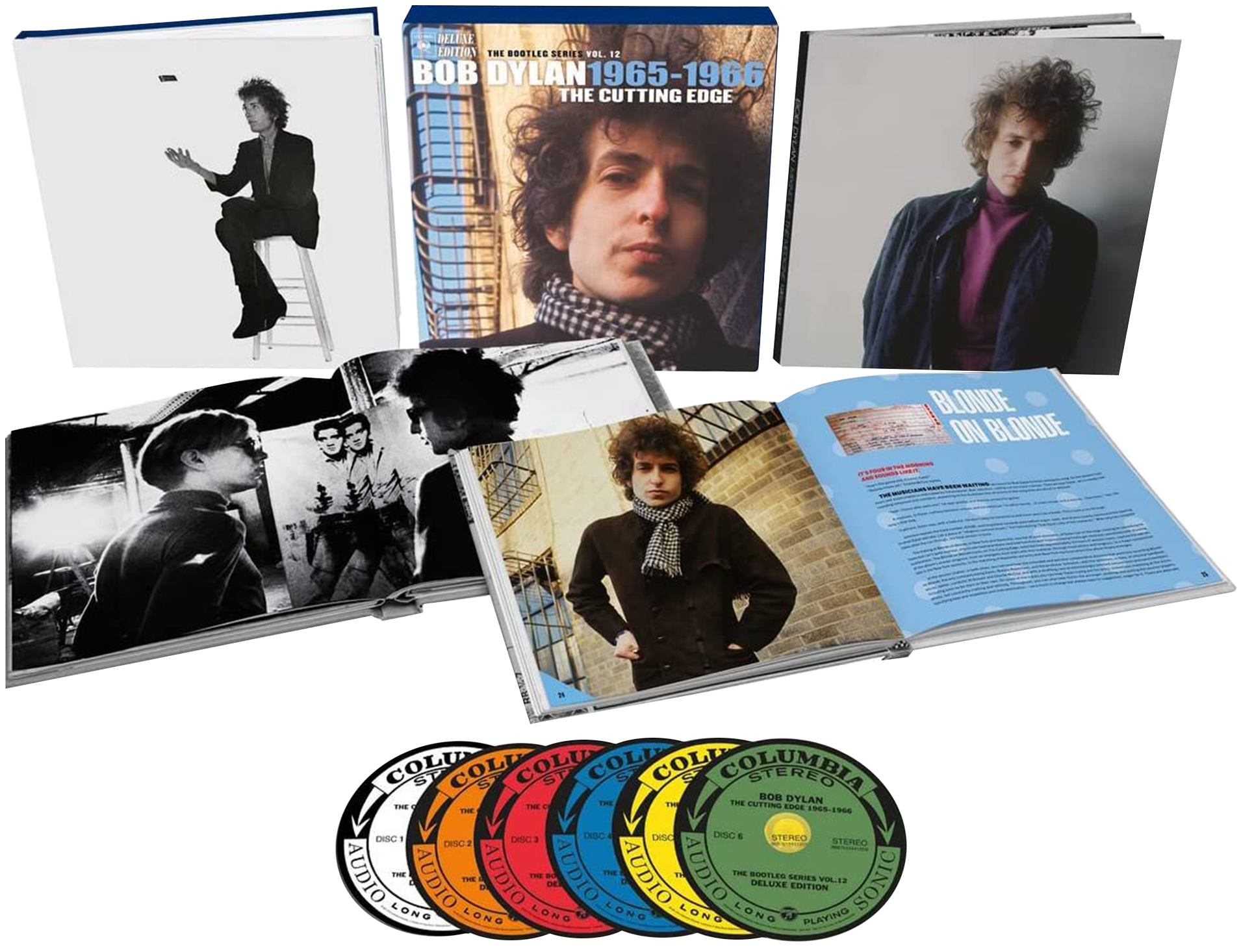 Image of Artwork for Bob Dylan's The Cutting Edge 1965-1966: The Bootleg Series, Vol.12 (Deluxe Edition) (CD)
