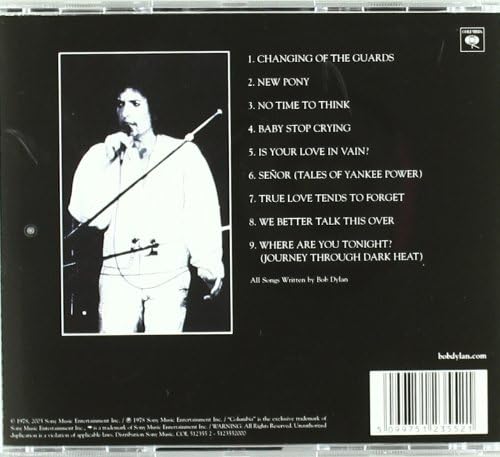 Image of Artwork for Bob Dylan's Street-Legal (CD)