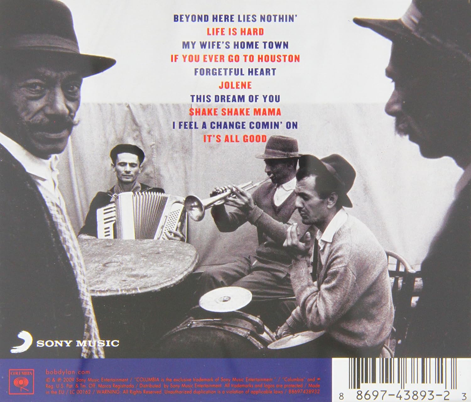 Image of Artwork for Bob Dylan's Together Through Life (CD)