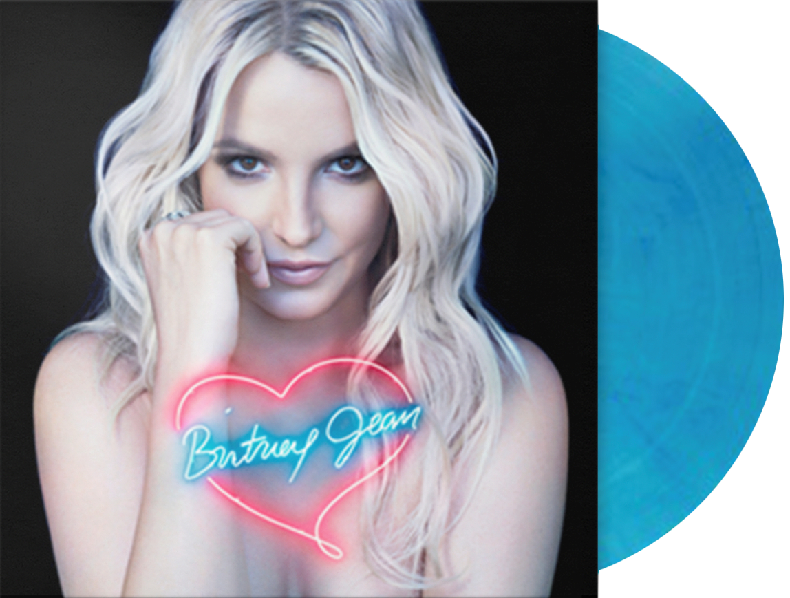 Image of Artwork for Britney Spears's Britney Jean (Blue Marble LP)