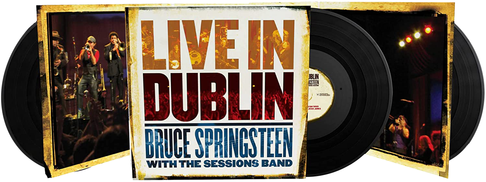 Image of Artwork for Bruce Springsteen's Live In Dublin (LP)