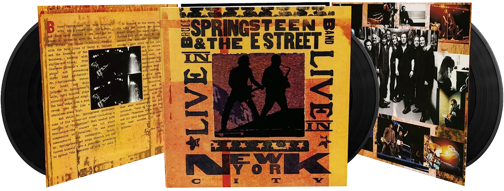 Image of Artwork for Bruce Springsteen & The E Street Band's Live in New York City (LP)