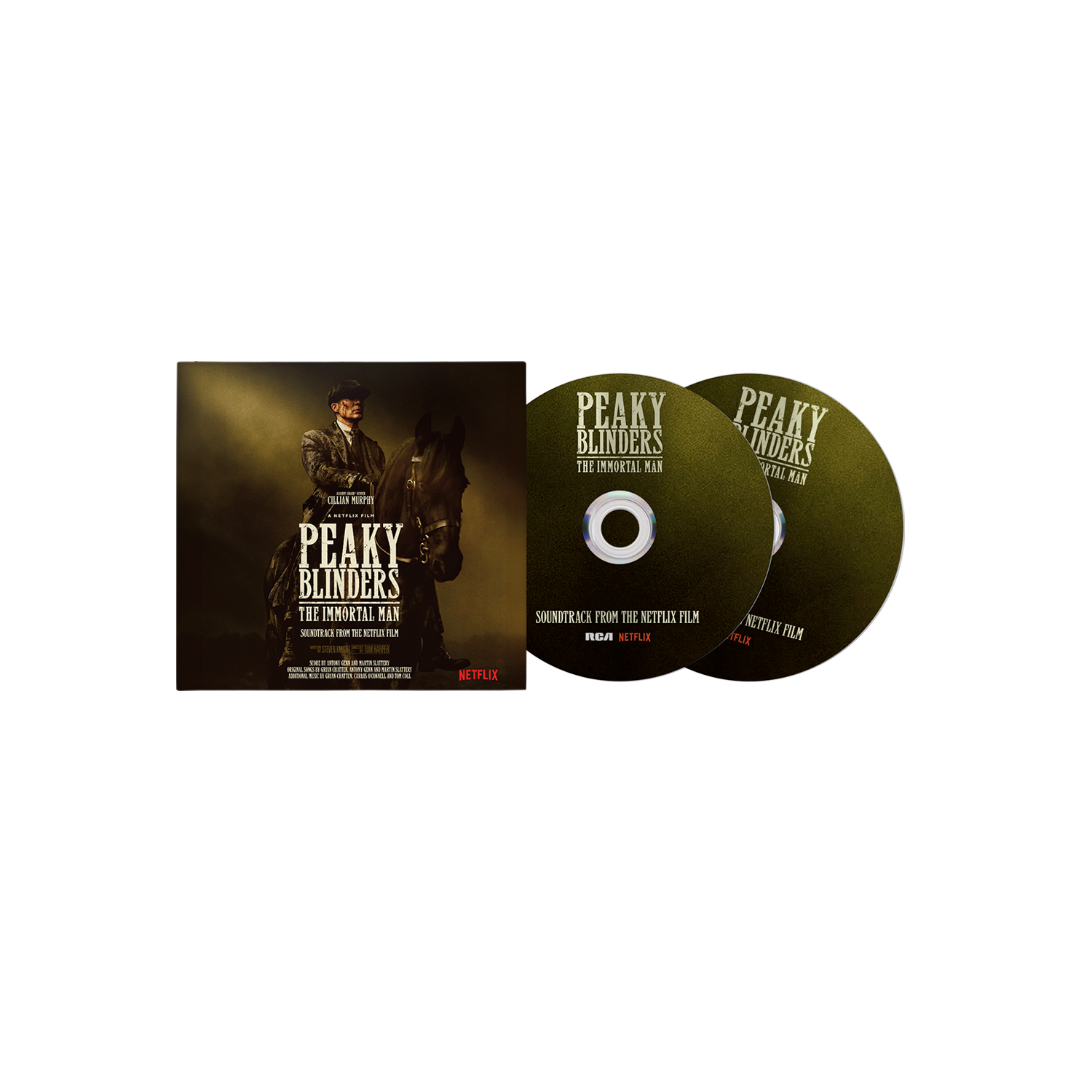 Image of Peaky Blinders The Immortal Man CD cover art.