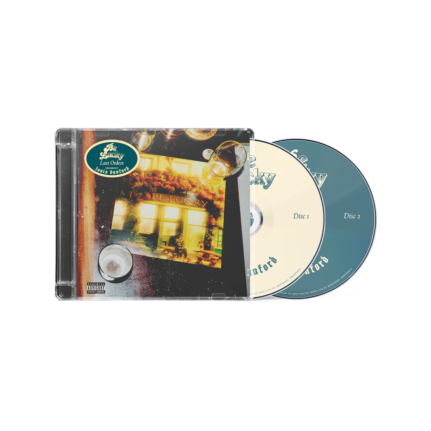 Image of Louis Dunford -Be Lucky: Last Orders (Deluxe) | Signed Store Exclusive 2CD