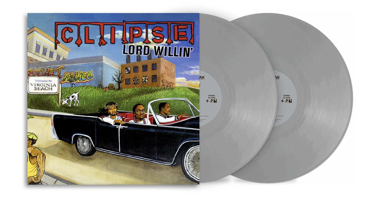 Image of Vinyl records with album titled 'Clipse: Lord Willin'.