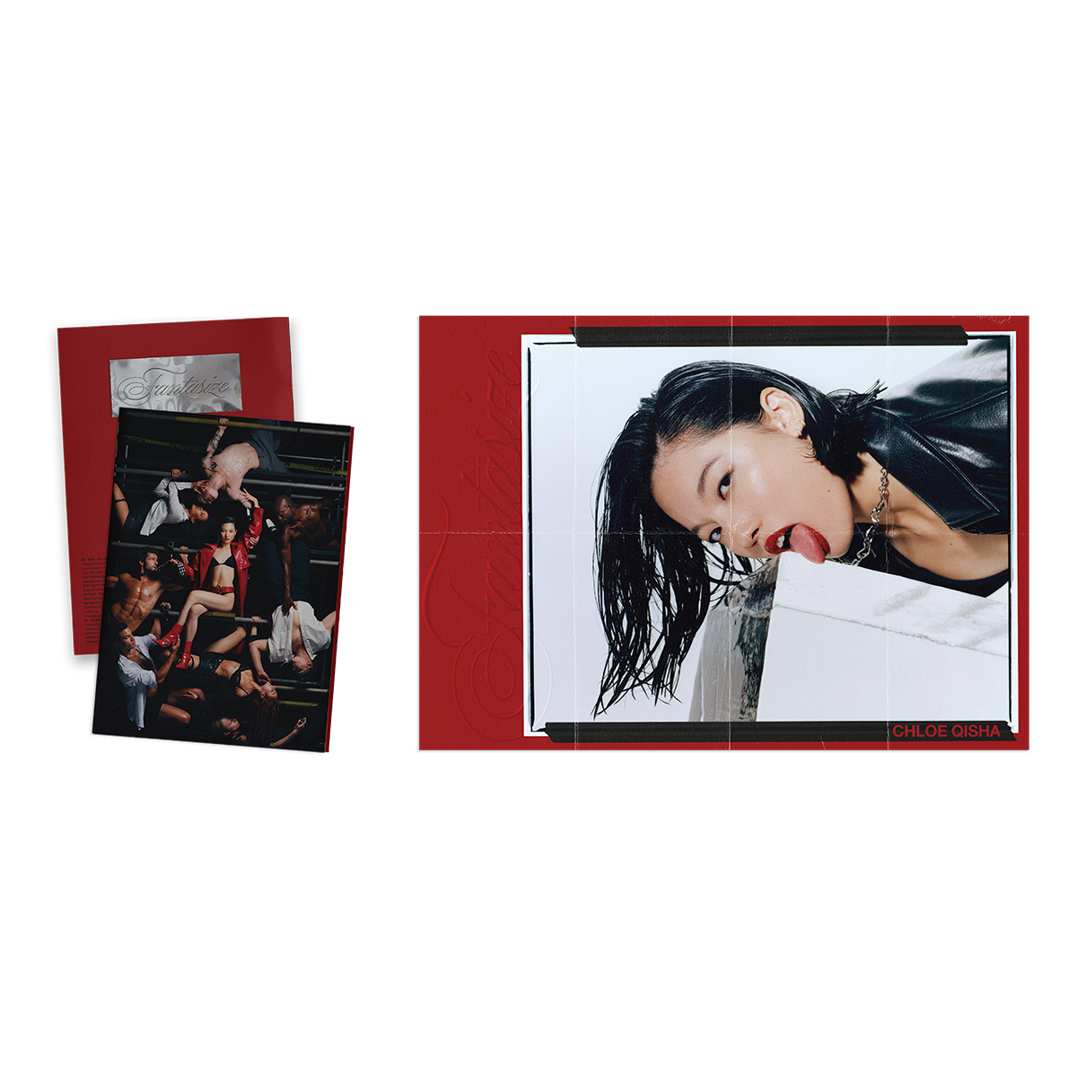 Image of Exclusive Fantasize Zine + CD with Signed Insert
