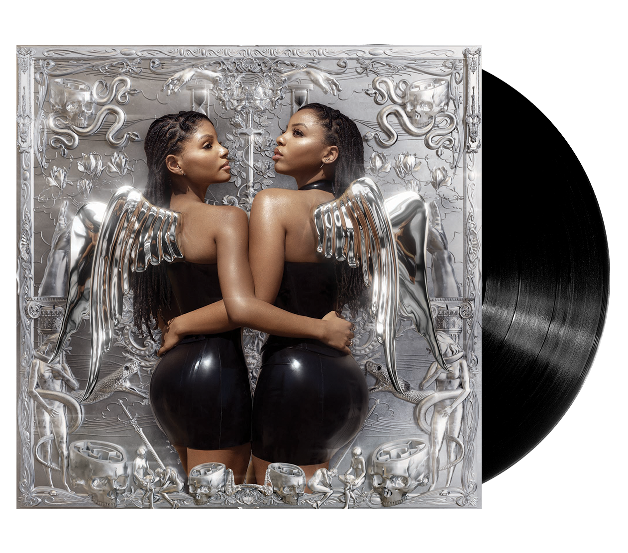 Image of Artwork for Chloe x Halle's Ungodly Hour (Chrome Edition) (LP)