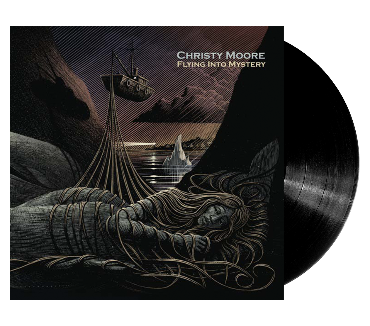 Image of Artwork for Christy Moore's Flying Into Mystery (LP)
