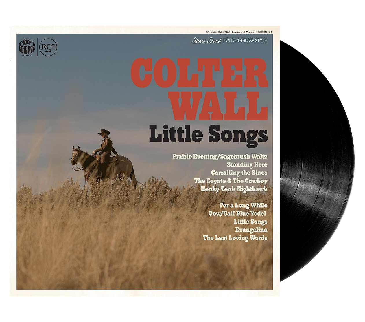 Image of Artwork for Colter Wall's Little Songs (LP)