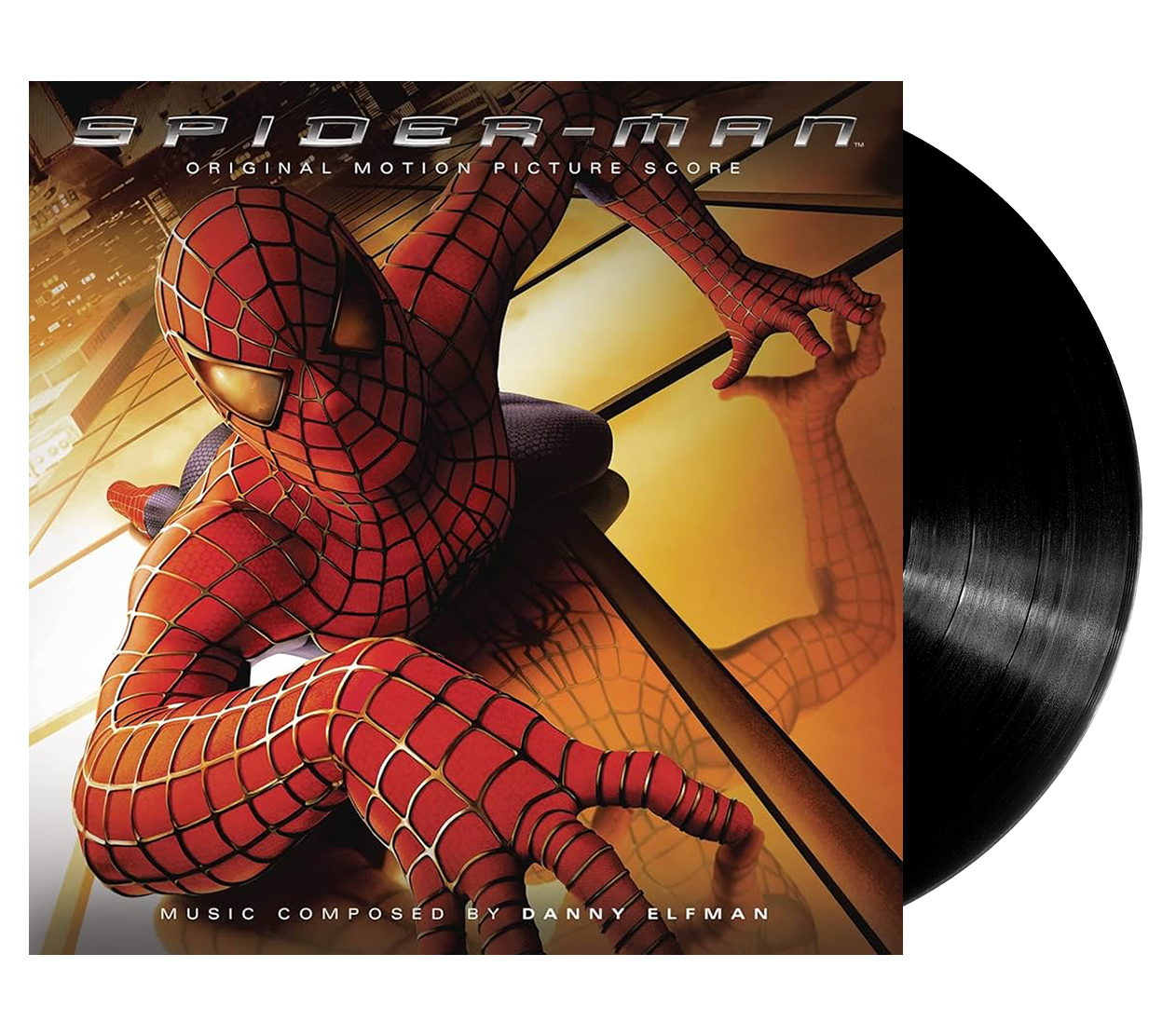 Image of Artwork for Danny Elfman's Spider-Man - Original Motion Picture Score (LP)