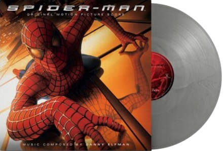 Image of Artwork for Danny Elfman's Spider-Man - Original Motion Picture Score (Silver LP)