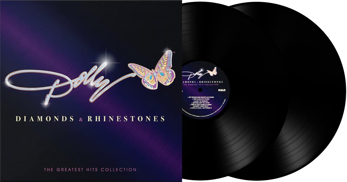 Image of Artwork for Dolly Parton's Diamonds & Rhinestones: The Greatest Hits Collection (2LP)