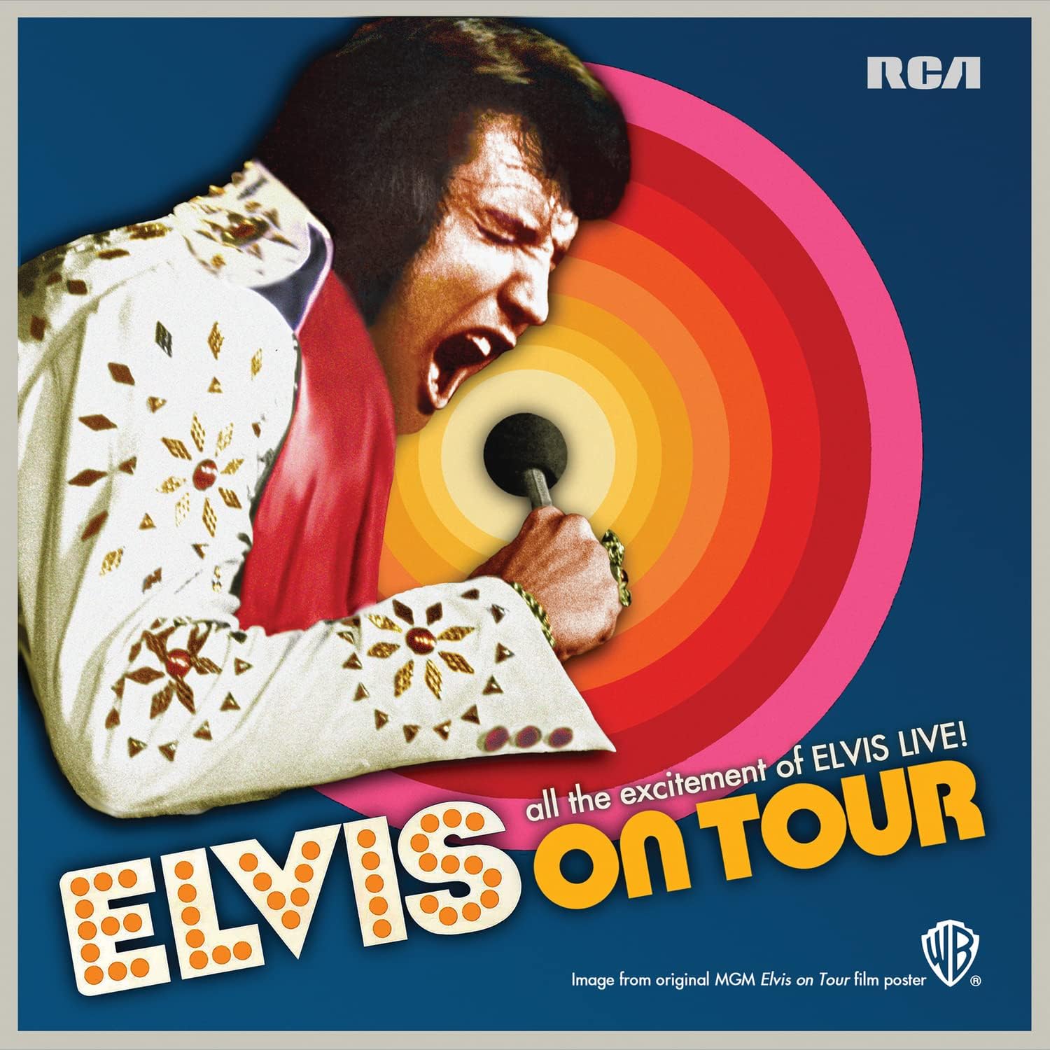 Image of Artwork for Elvis Presley's Elvis On Tour (For the UK) (6CD + Blu-Ray Boxset)