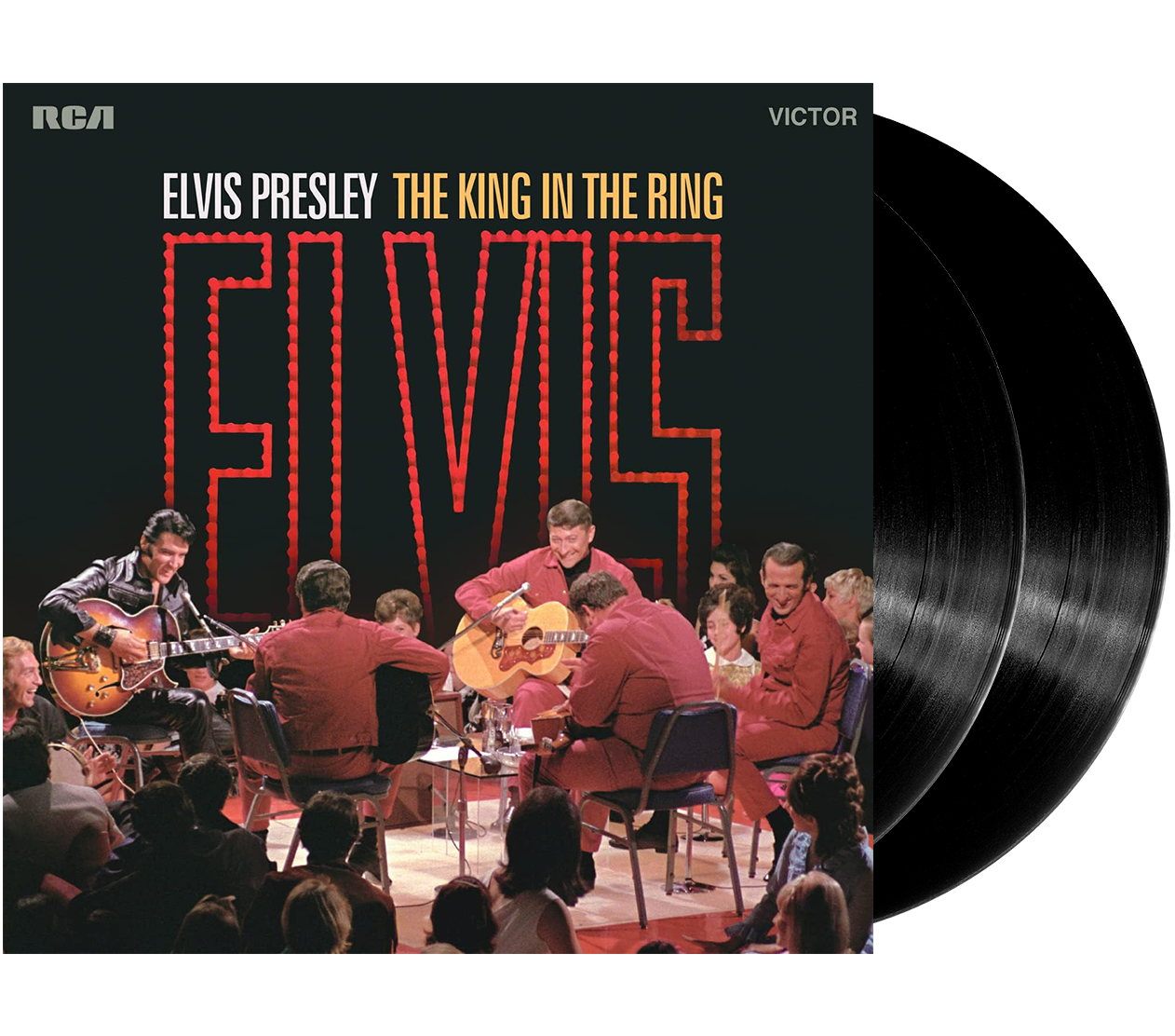 Image of Artwork for Elvis Presley's The King In The Ring (2LP)