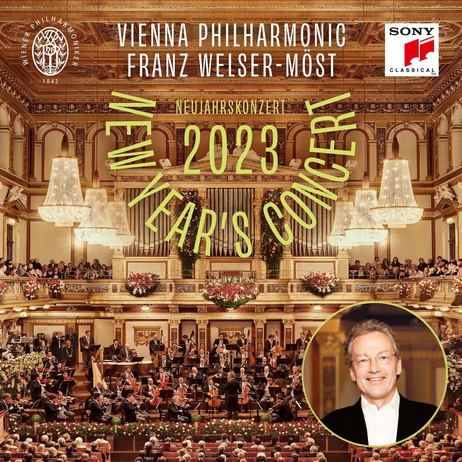 Image of Artwork for Franz Welser-Möst & Wiener Philharmoniker's Neujahrskonzert 2023 / New Year's Concert 2023 (DVD)