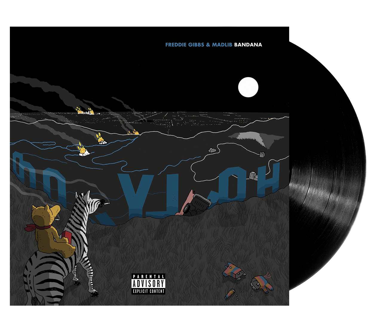 Image of Artwork for Freddie Gibbs & Madlib's Bandana (LP)