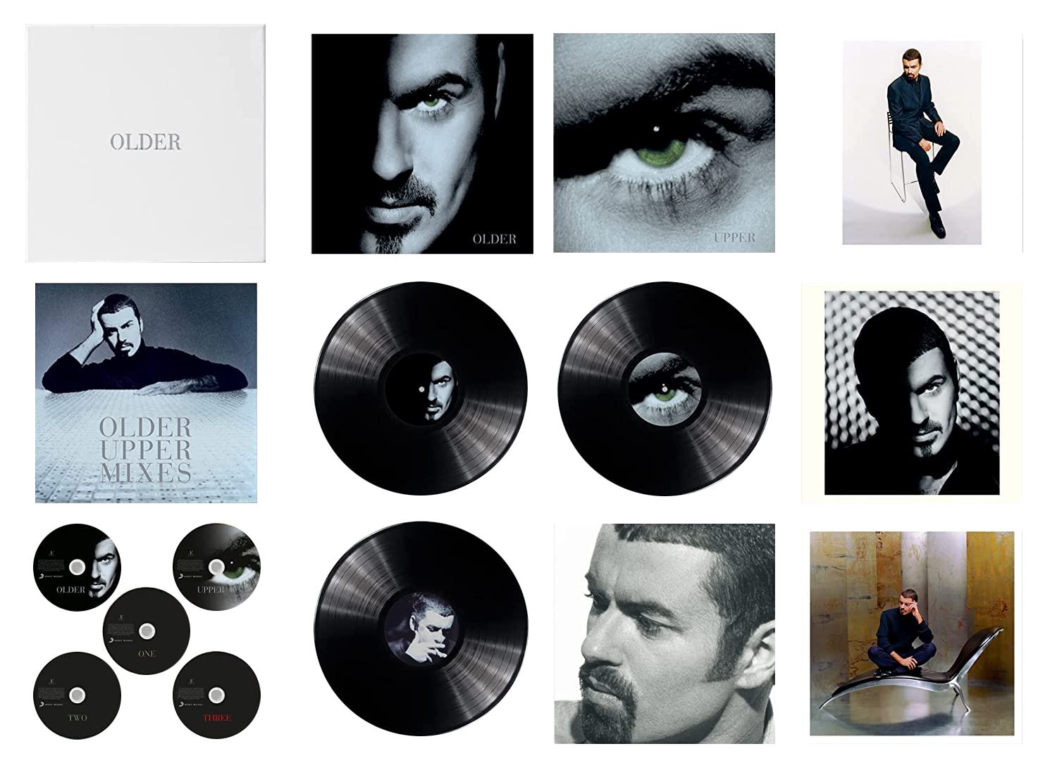 Image of Artwork for George Michael's Older Deluxe Limited Edition Box Set (Box Set) (3LP, 5CD Boxset)