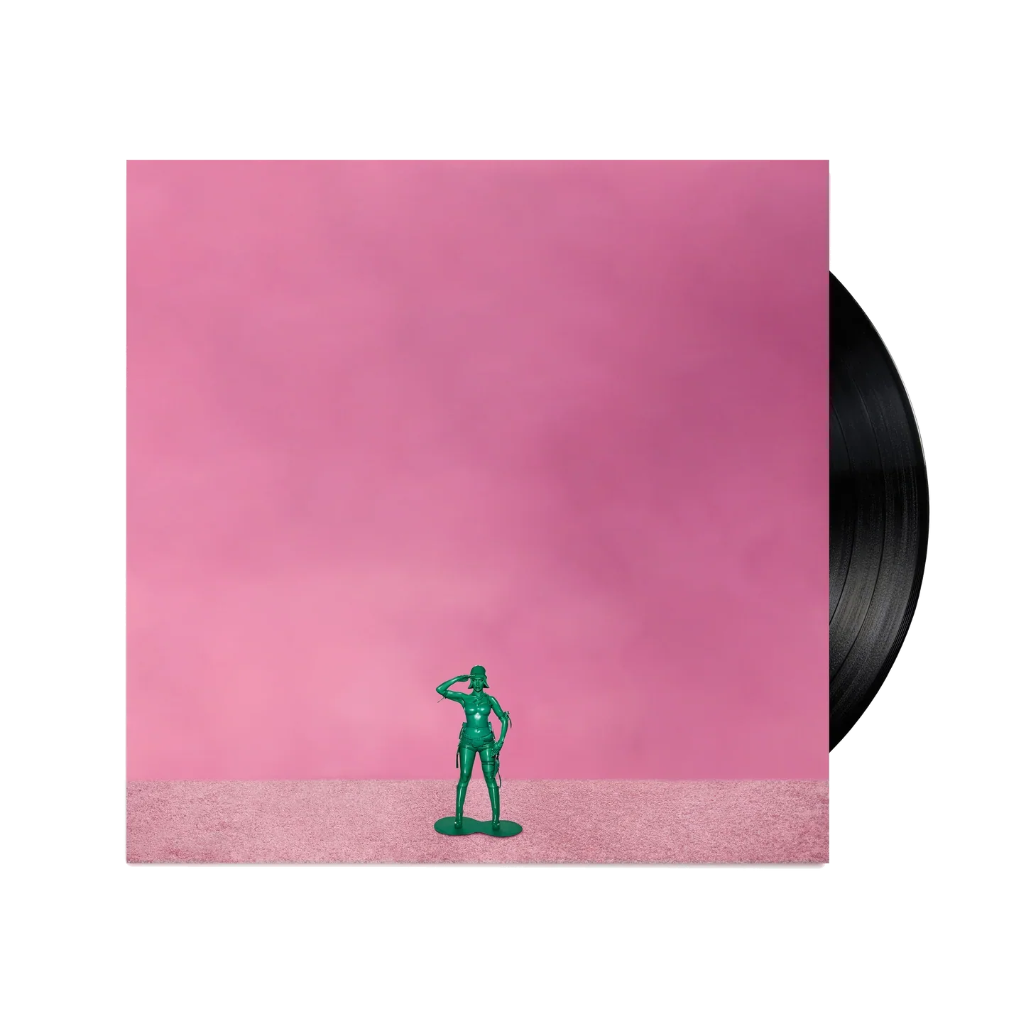 Image of Front view of Mariah the Scientist - Hearts sold separately Black Vinyl LP