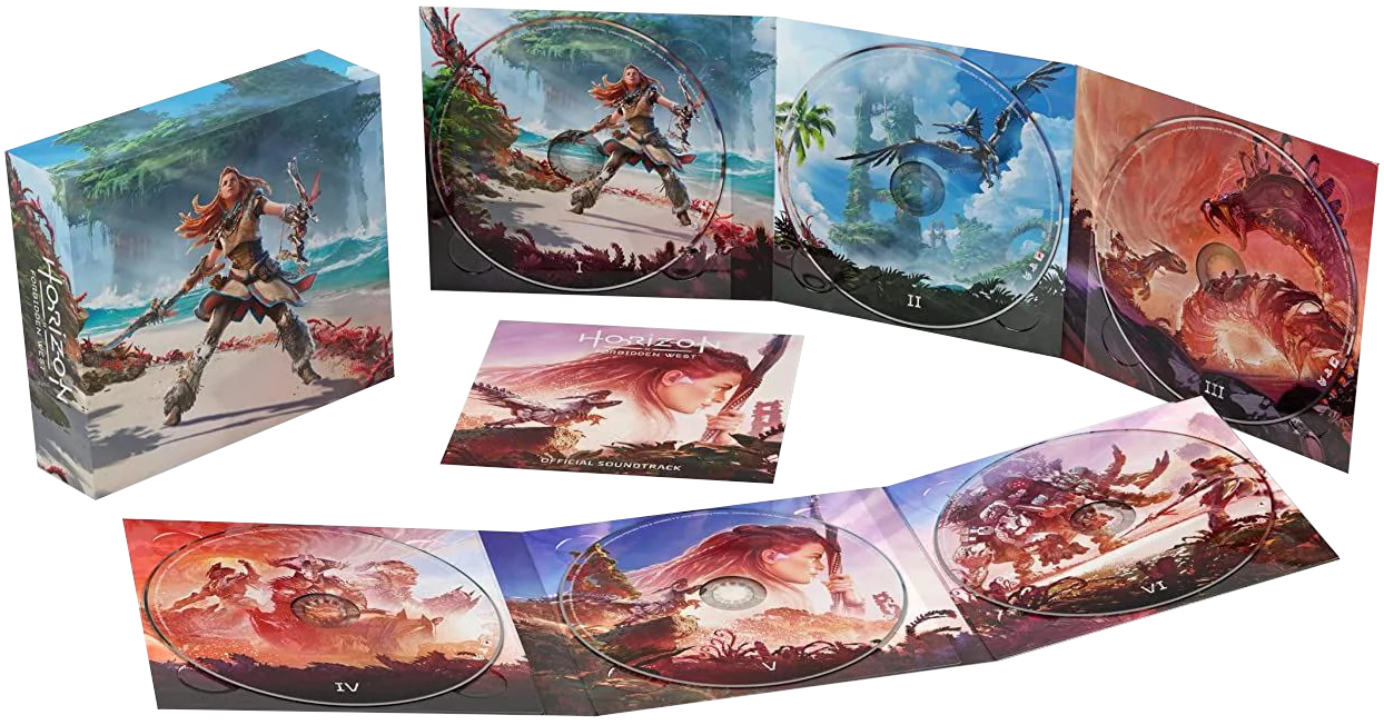 Image of Artwork for Horizon Forbidden West's Horizon Forbidden West (Original Soundtrack) (6CD Boxset)