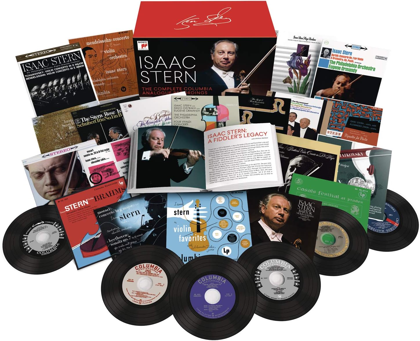 Image of Artwork For  - Isaac Stern - The Complete Columbia Analogue Recordings (Isaac Stern)