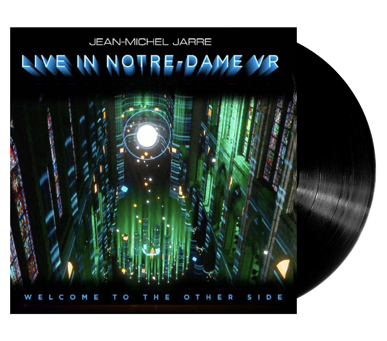 Image of Artwork for Jean-Michel Jarre's Welcome To The Other Side (LP)