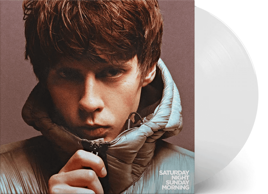 Image of Artwork for Jake Bugg's Saturday Night, Sunday Morning (Opaque White LP)