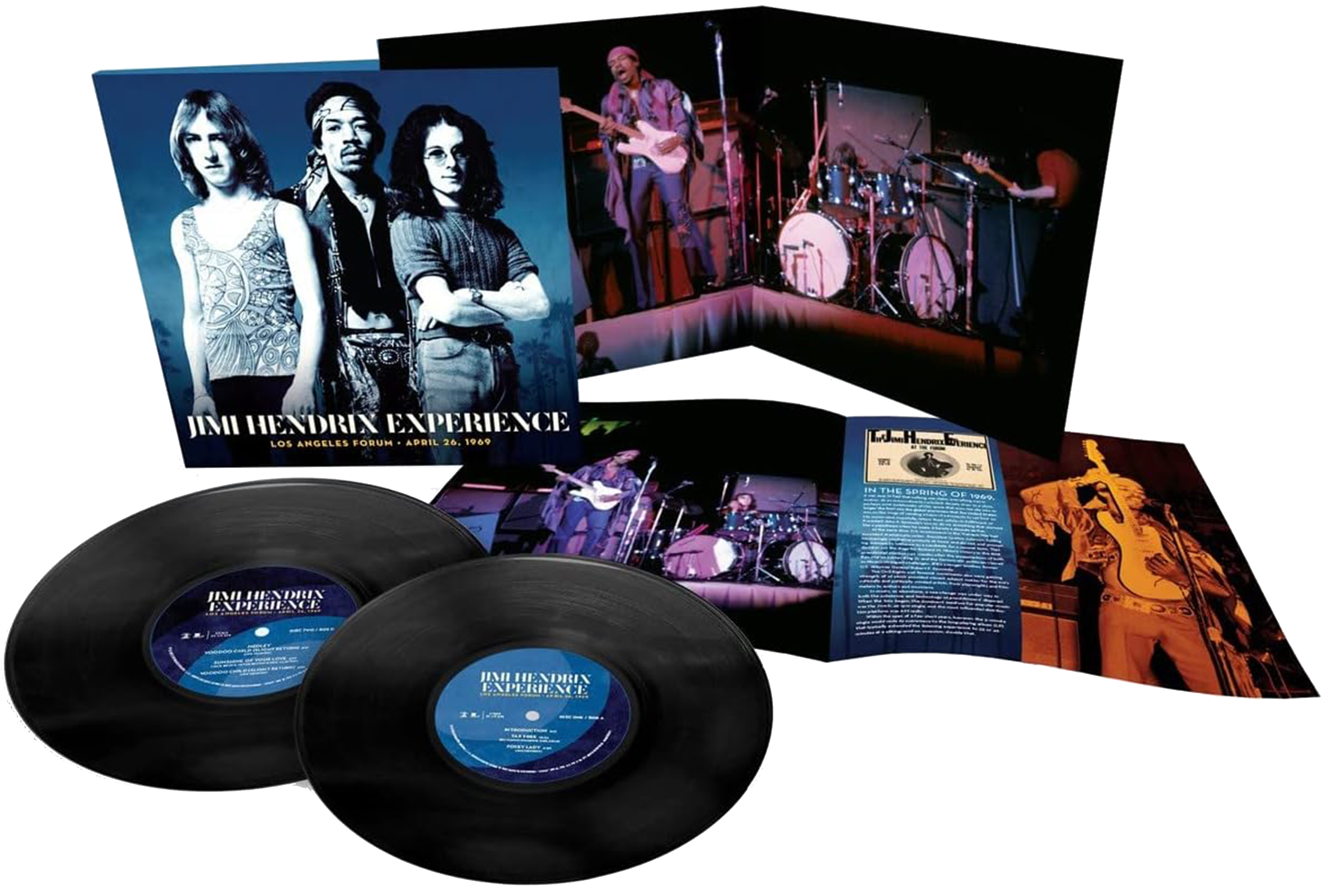 Image of Artwork for The Jimi Hendrix Experience's Los Angeles Forum - April 26, 1969 (2LP)