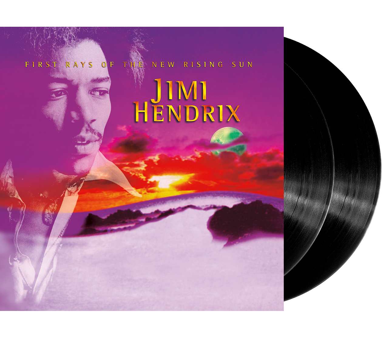 Image of Artwork for Jimi Hendrix's First Rays Of The New Rising Sun (Remaster) (2LP)