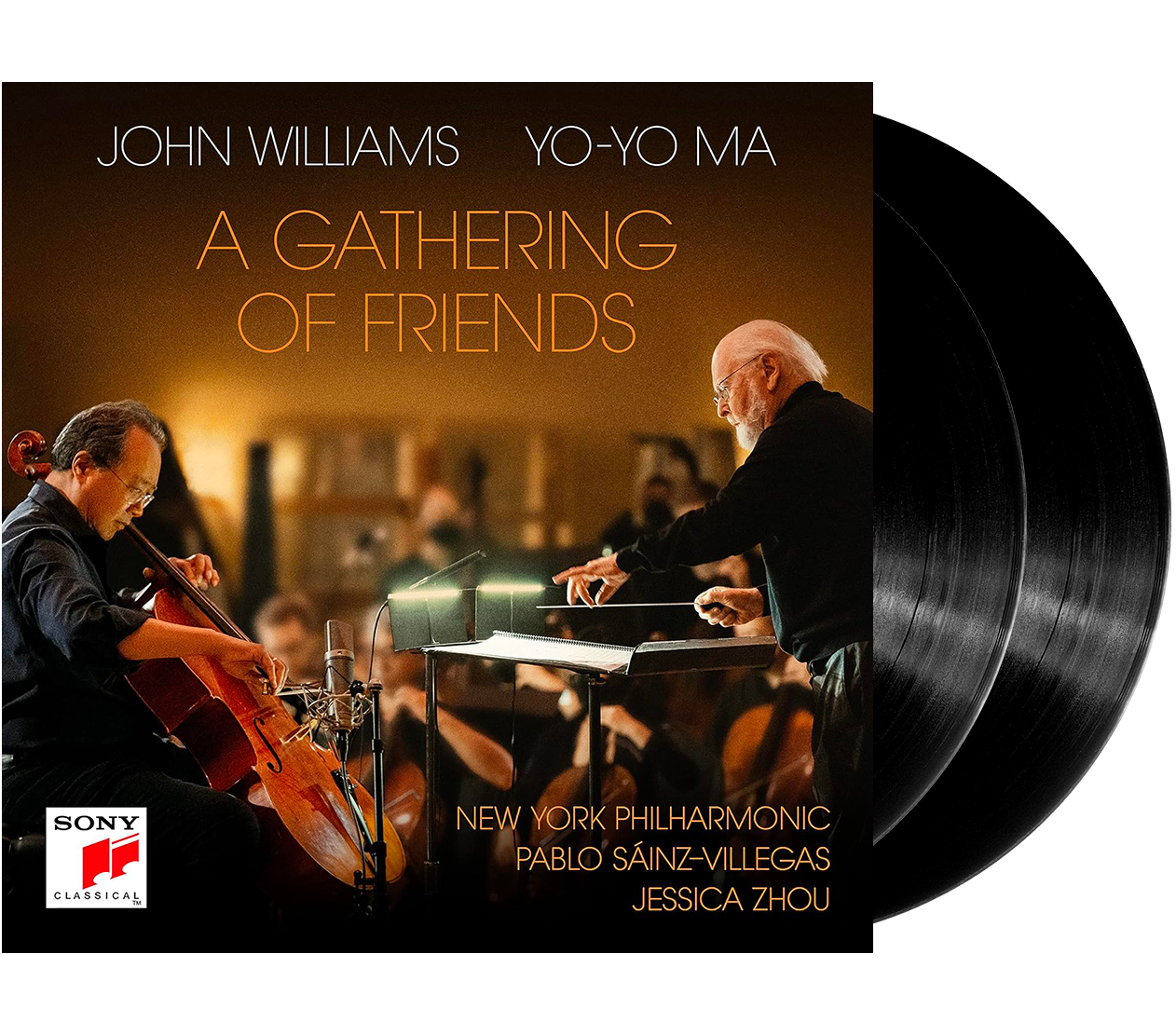 Image of Artwork for John Williams, Yo-Yo Ma, New York Philharmonic's A Gathering of Friends (2LP)