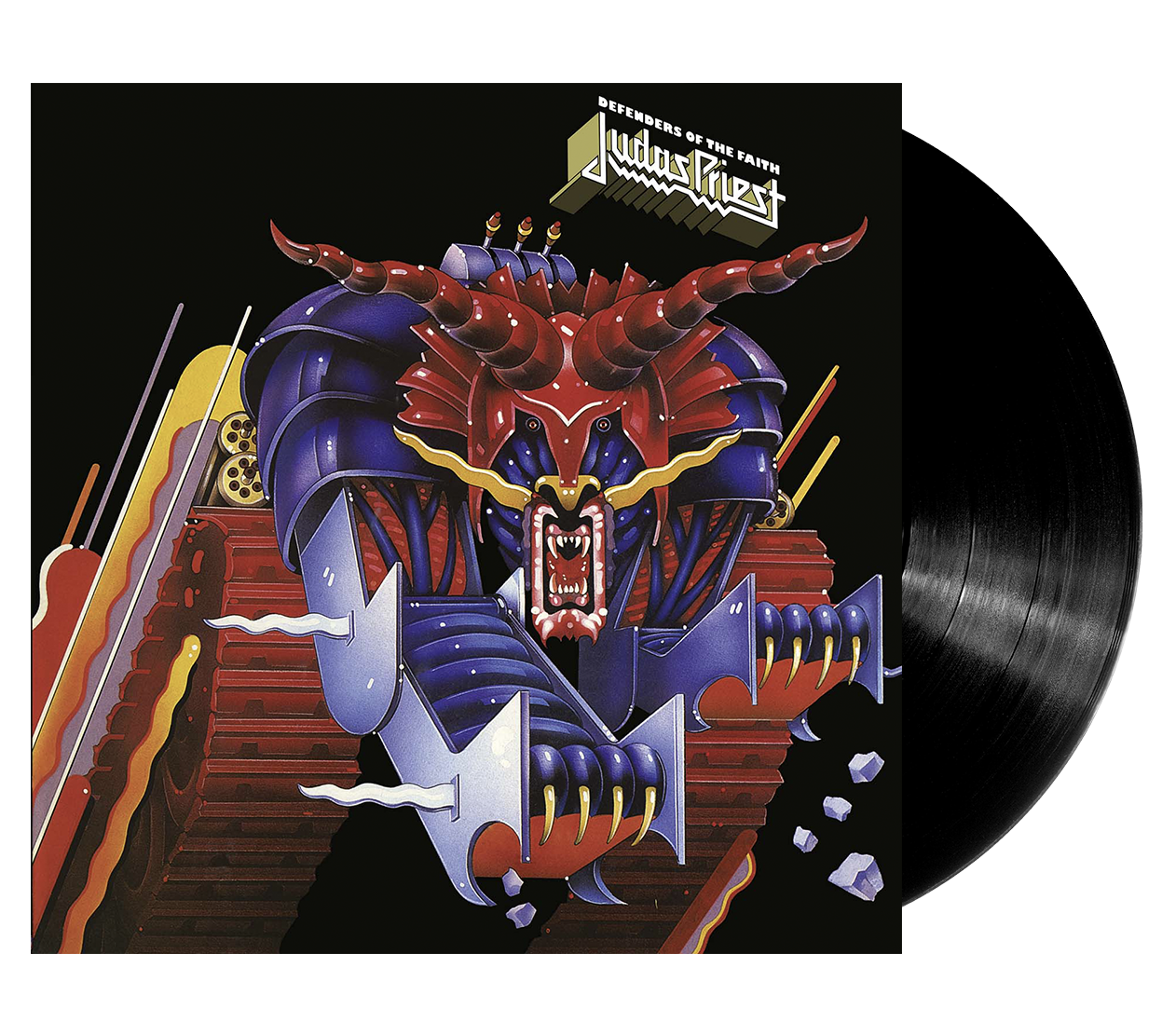Image of Artwork for Judas Priest's Defenders of the Faith (LP)