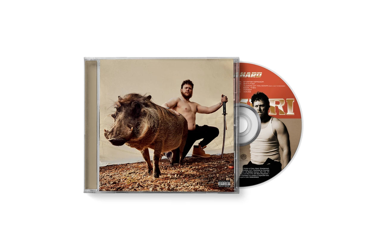 Image of Bilmuri Kinda Hard CD cover and artwork.