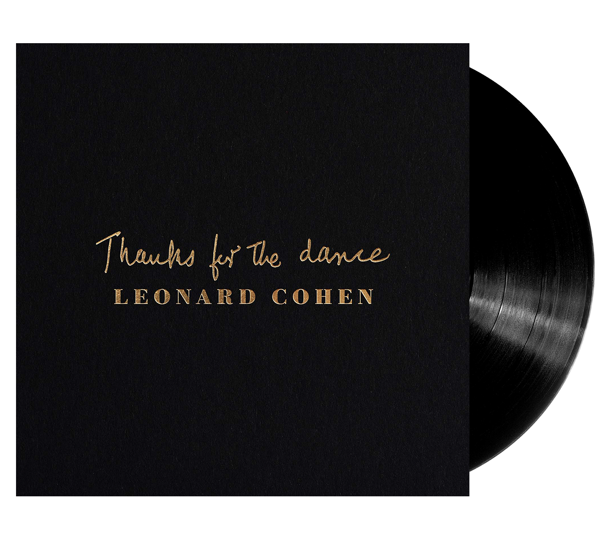 Image of Artwork for Leonard Cohen's Thanks for the Dance (LP)