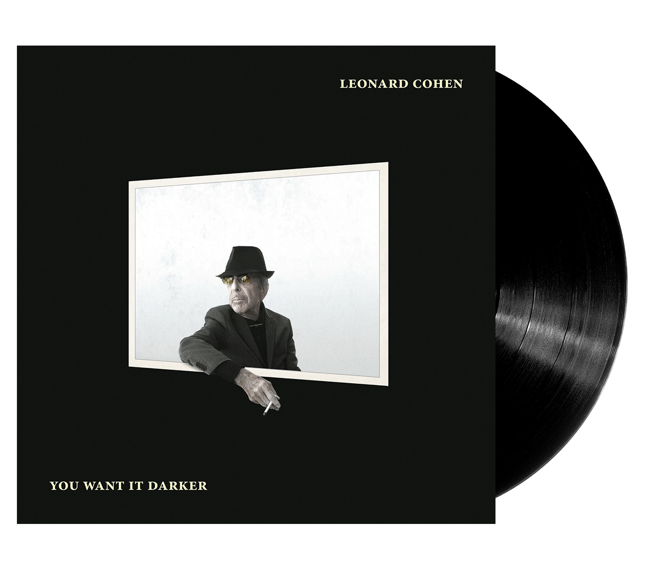 Image of Artwork for Leonard Cohen's You Want It Darker (LP)