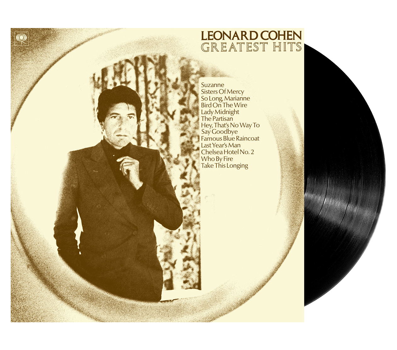Image of Artwork for Leonard Cohen's Greatest Hits (LP)