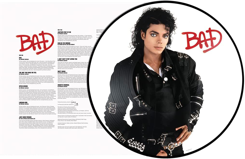 Michael Jackson - Bad (Picture Disc) – On Repeat
