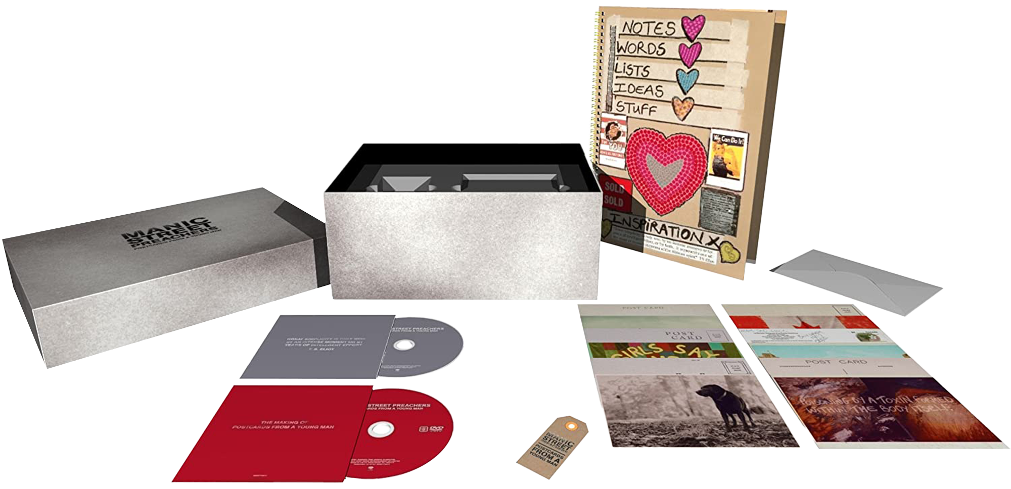 Image of Artwork for Manic Street Preachers's Postcards From A Young Man (CD Boxset)