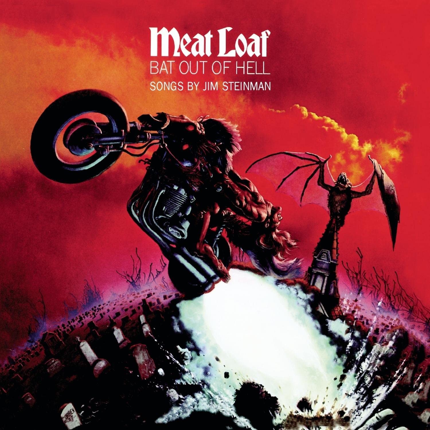 Image of Artwork for Meat Loaf's Bat Out of Hell (Clear LP)