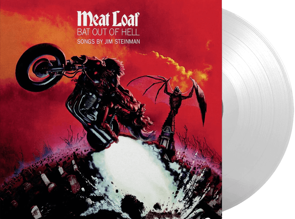 Image of Artwork for Meat Loaf's Bat Out of Hell (Clear LP)