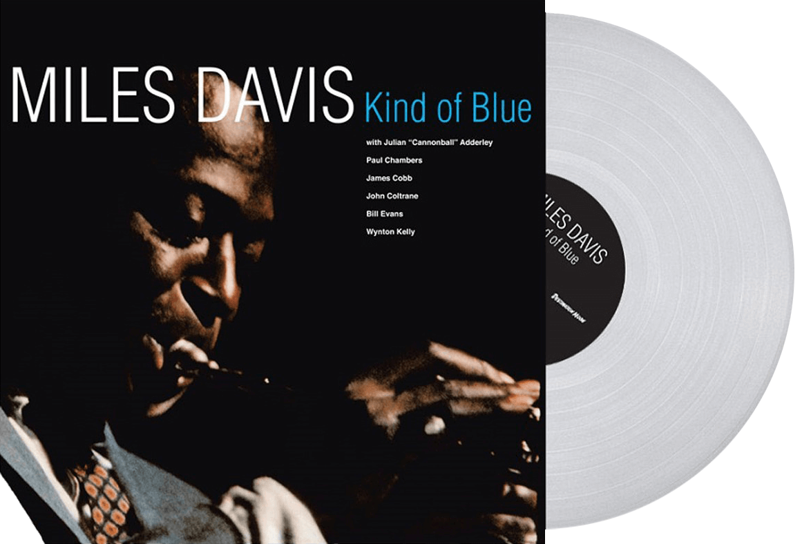Image of Artwork for Miles Davis's Kind of Blue (Clear LP)