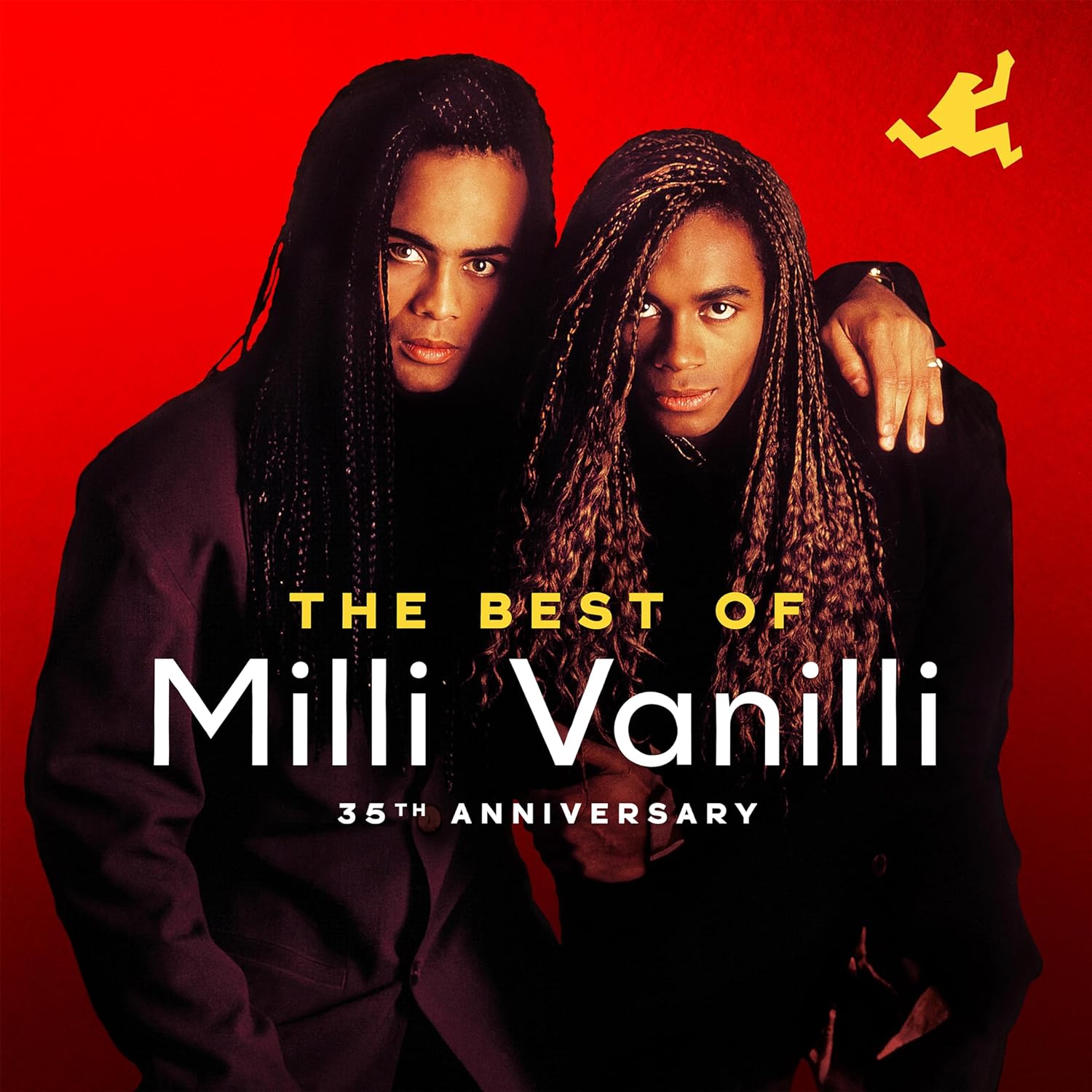 Image of Artwork for Milli Vanilli's The Best of Milli Vanilli (35th Anniversary) (CD)