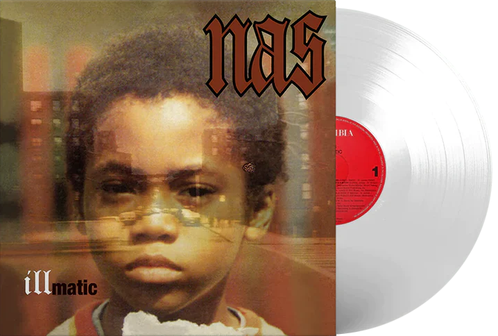 Image of Artwork for Nas's Illmatic (Transparent LP)