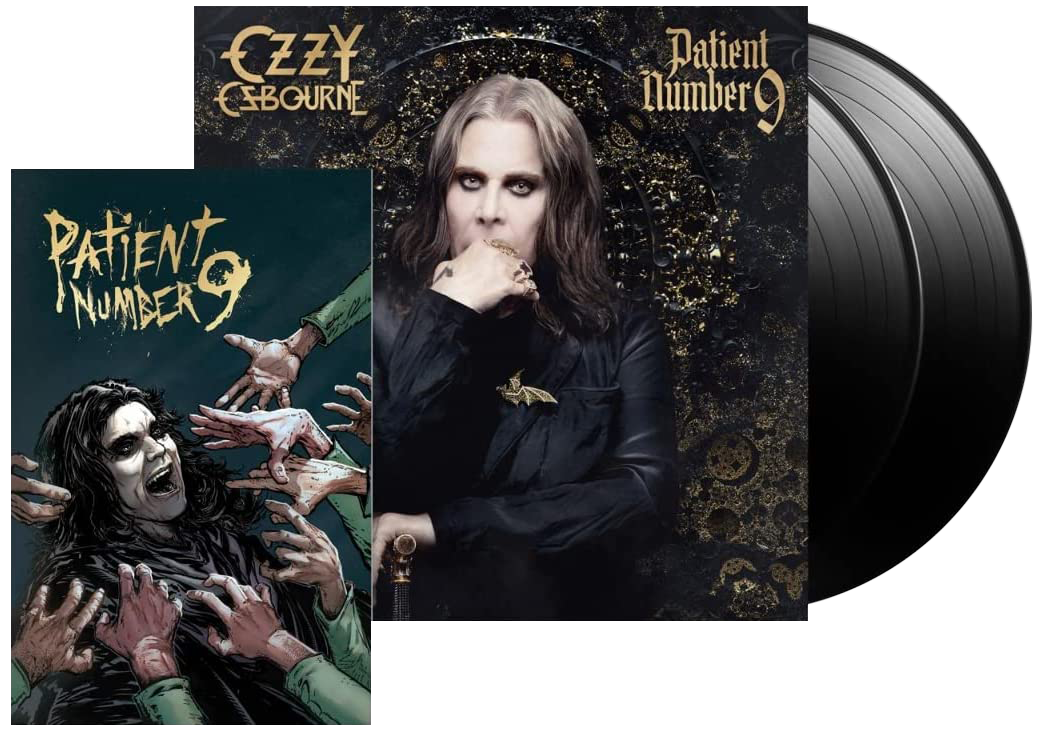 Image of Artwork for Ozzy Osbourne's Patient Number 9 (LP with Todd McFarlane Comic)