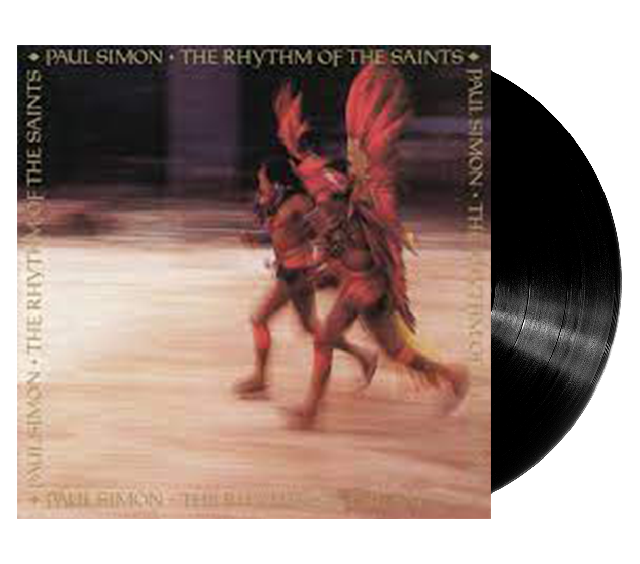 Image of Artwork for Paul Simon's The Rhythm of the Saints (LP)