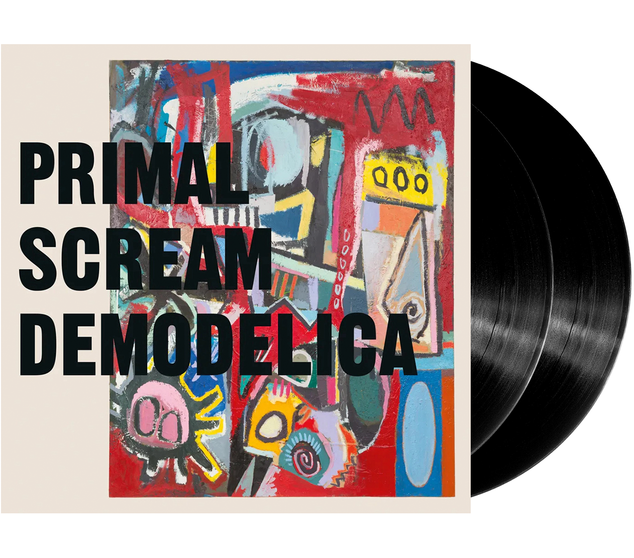 Image of Artwork for Primal Scream's Demodelica (2LP)