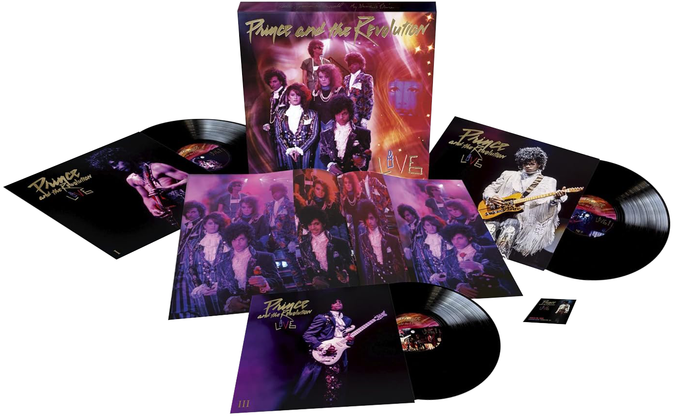 Image of Artwork for Prince and The Revolution's Live (3LP Boxset)